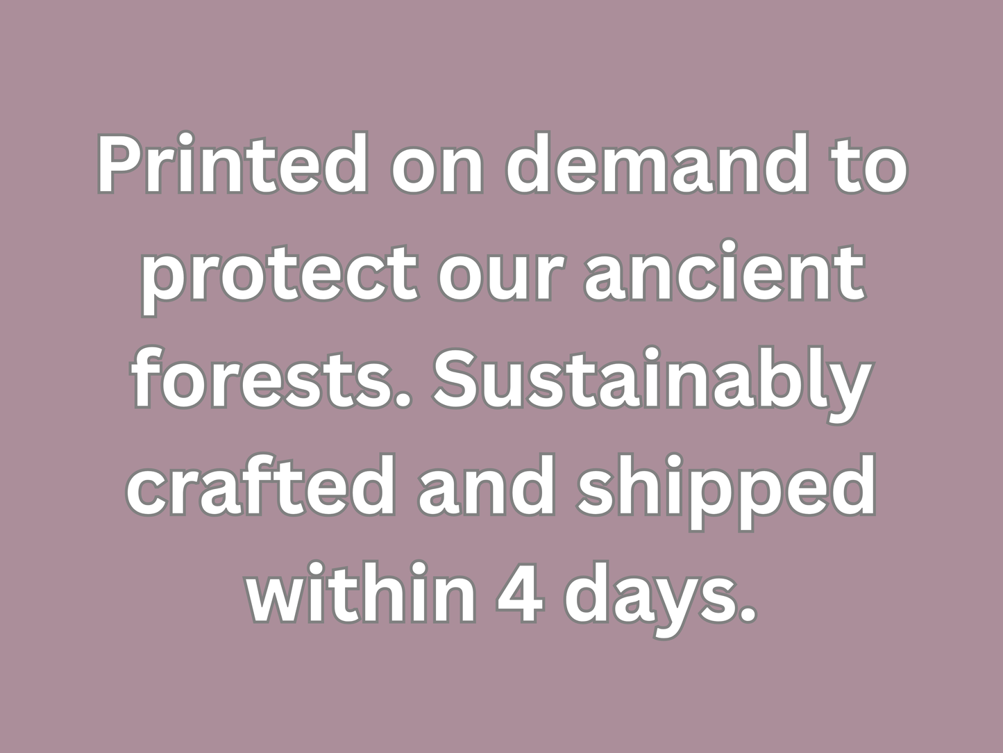 Infor Graphic. Printed on demand to protect our ancient forests. Sustainable crafted and shipped within day.