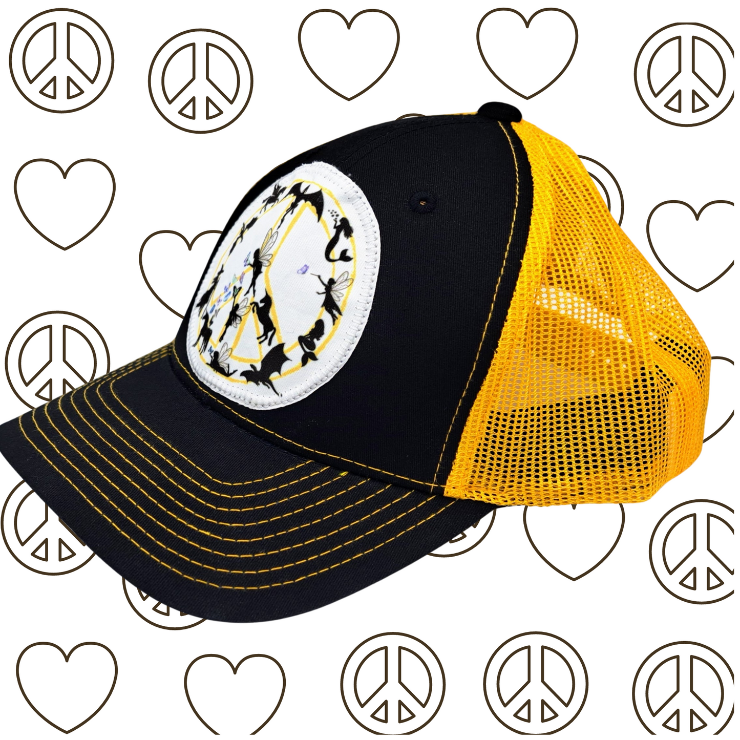 Mythical Peace Sign Snapback Hat