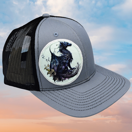 Black Dragon Snapback Hat