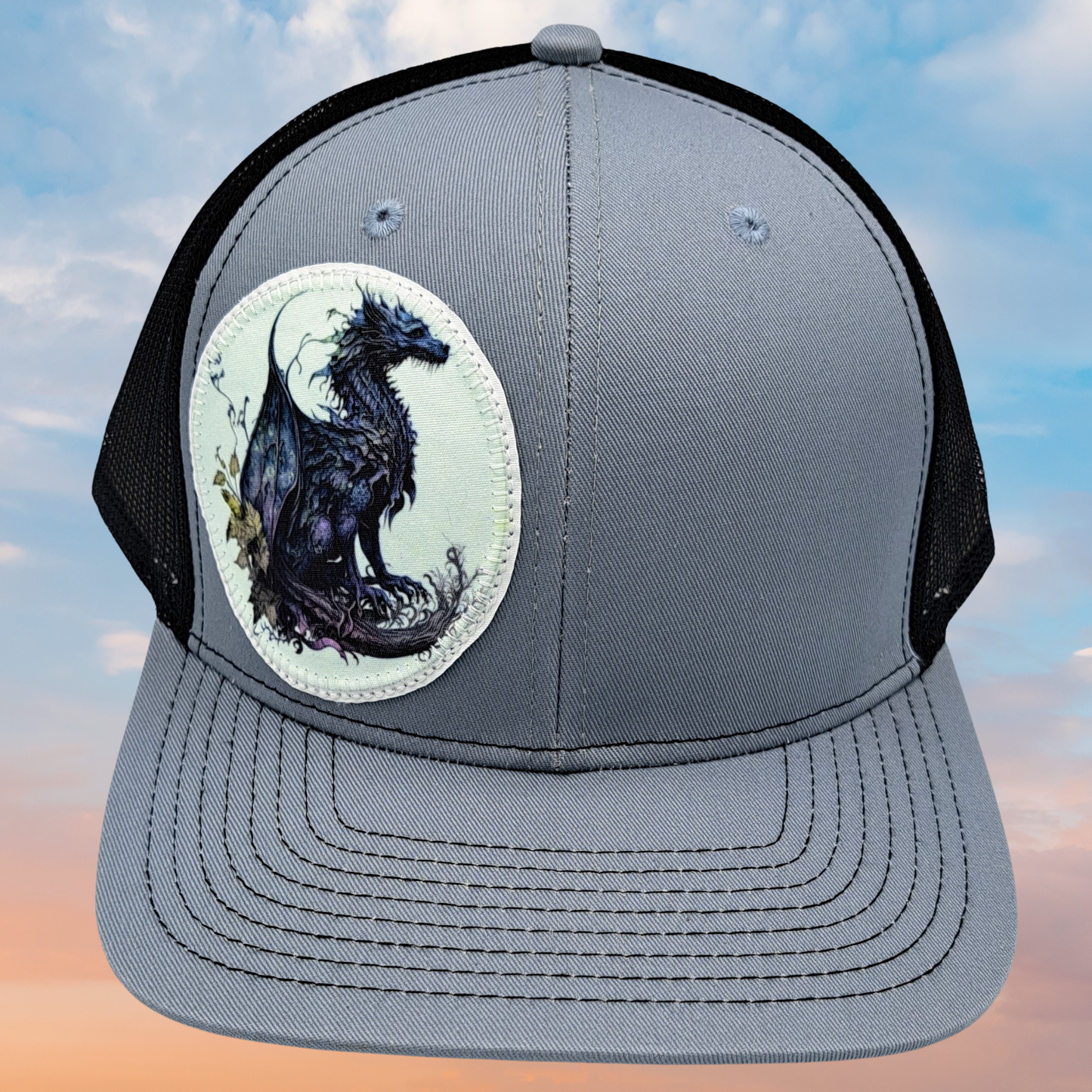 Black Dragon Snapback Hat