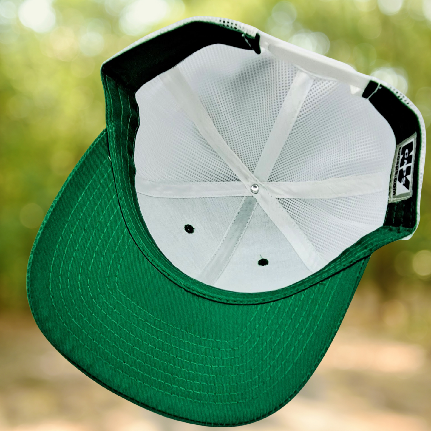 Tree of Life, Green and White Snapback hat