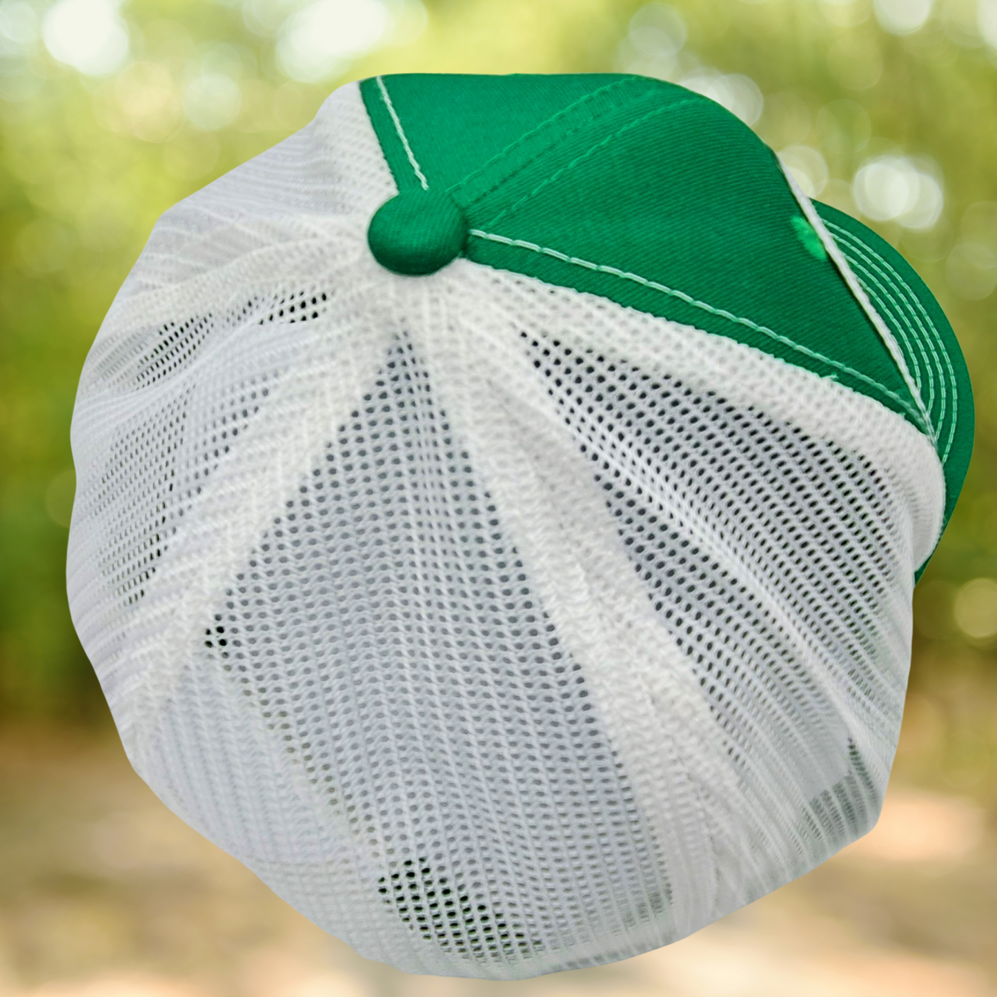 Tree of Life, Green and White Snapback hat