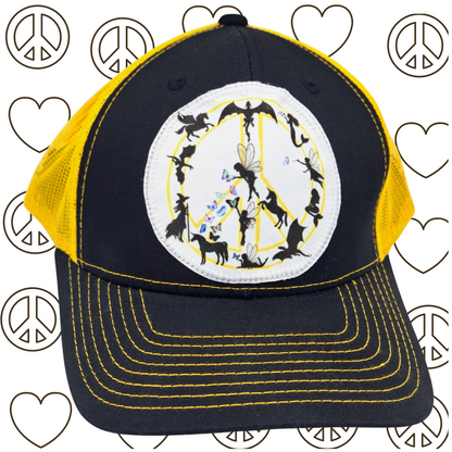 Mythical Peace Sign Snapback Hat