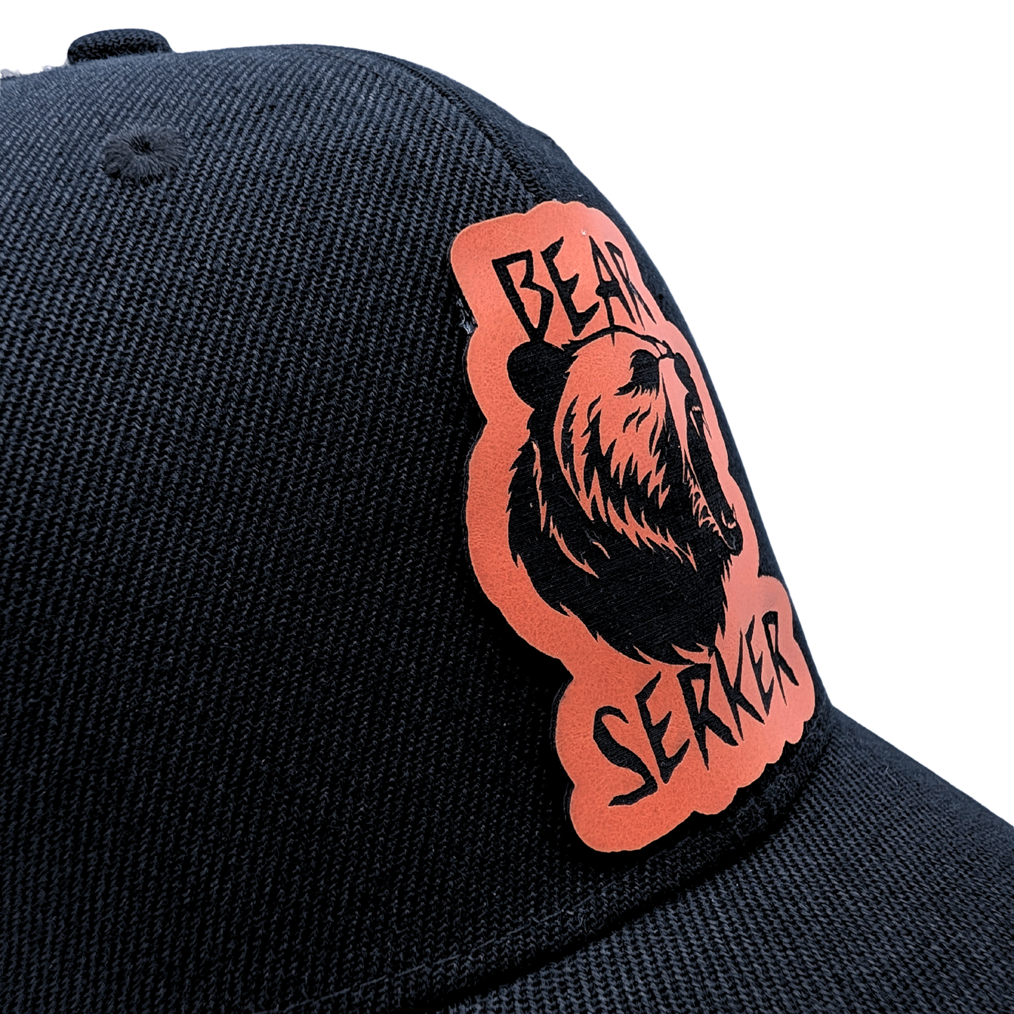 Bear Serker Black Snapback Hat