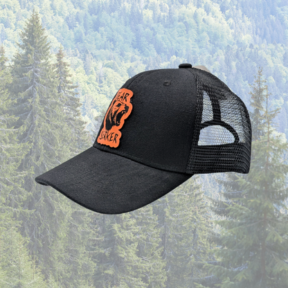 Bear Serker Black Snapback Hat