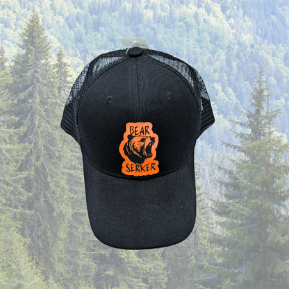 Bear Serker Black Snapback Hat