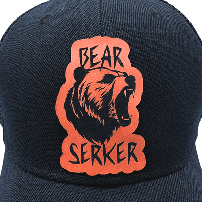 Bear Serker Black Snapback Hat