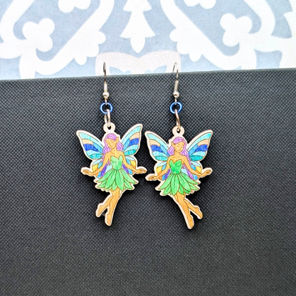 Fairy Earring, Handpainted