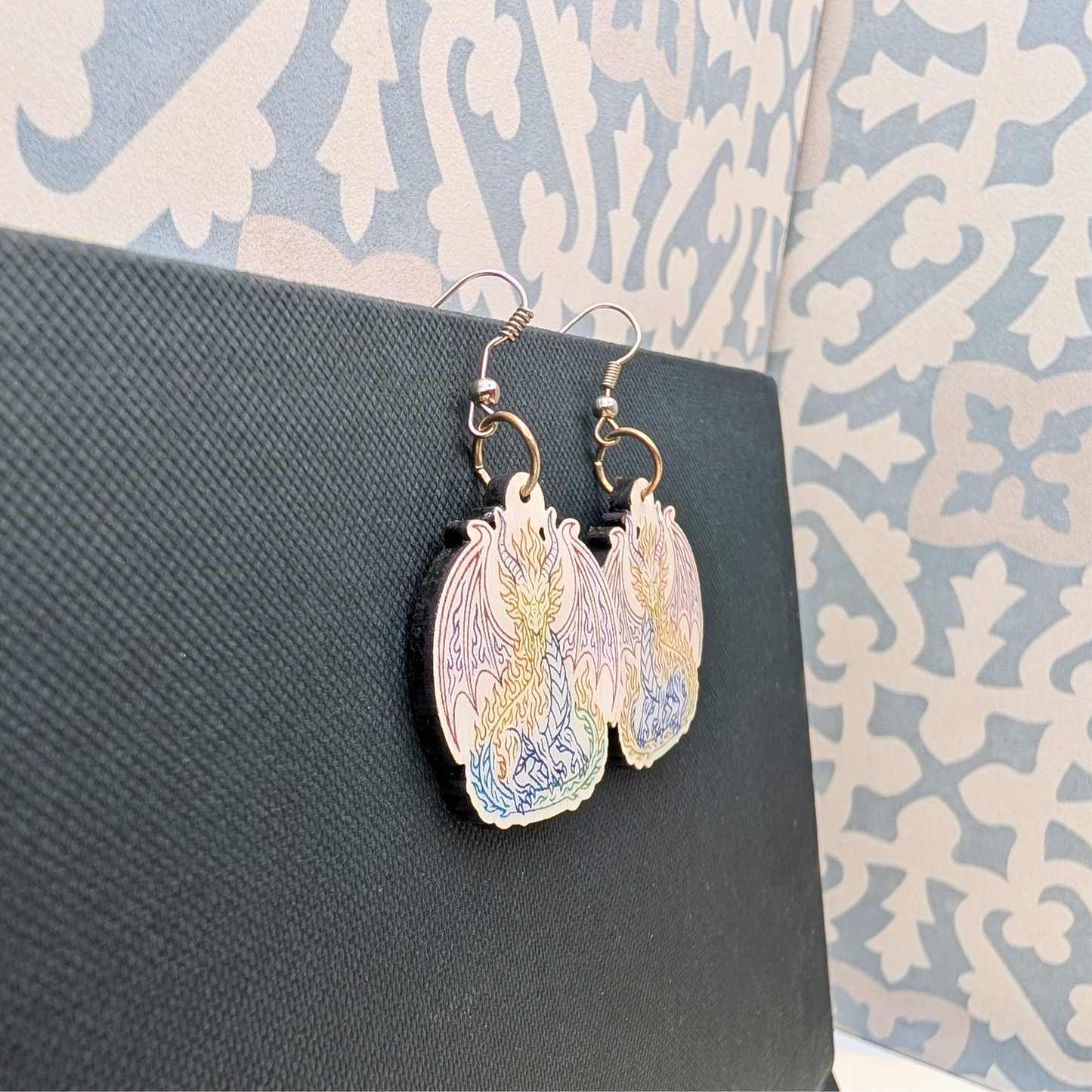 Fire Dragon Earrings