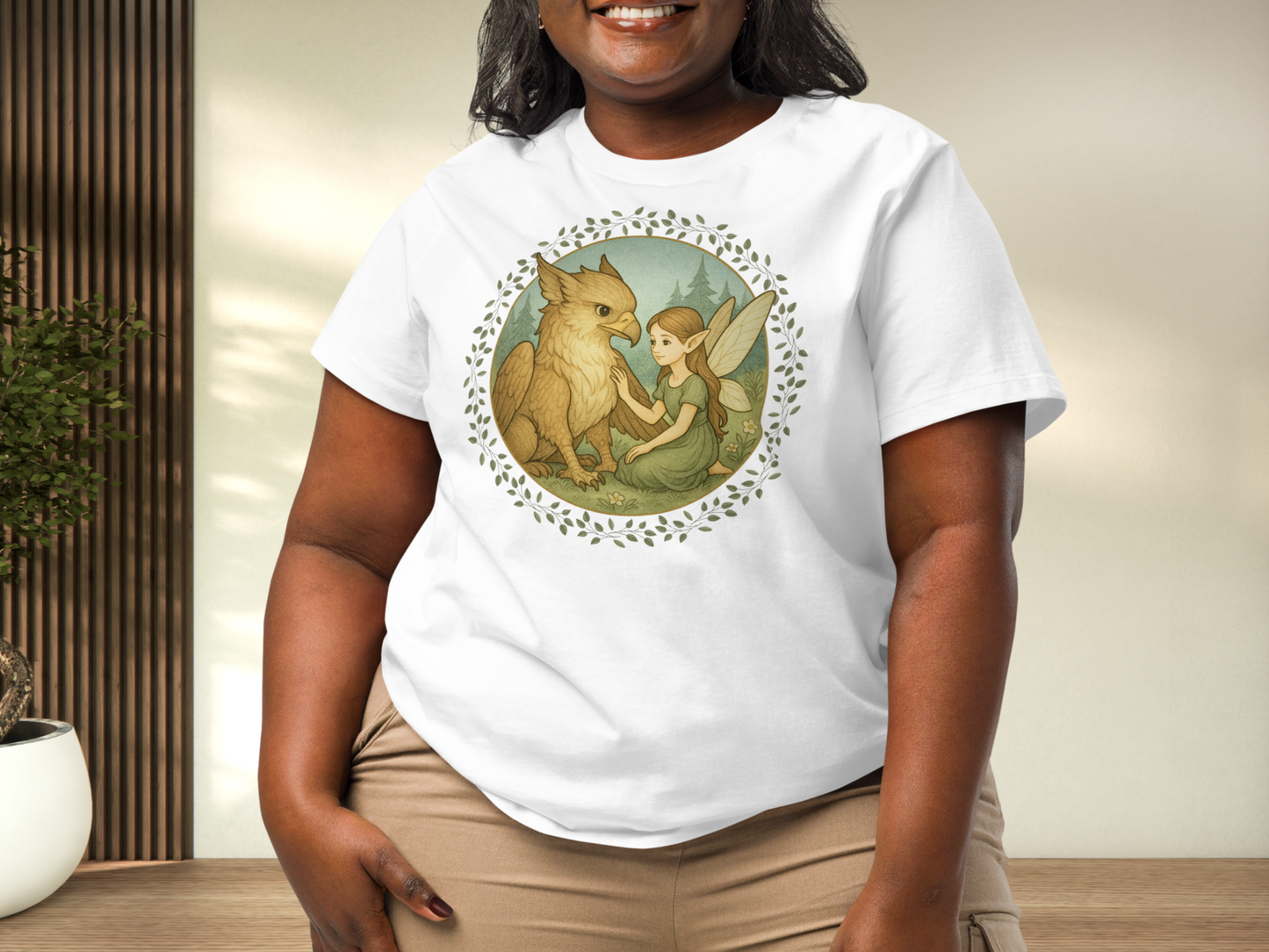 Women's Gryphon T-Shirt, Fairy Women's Tee