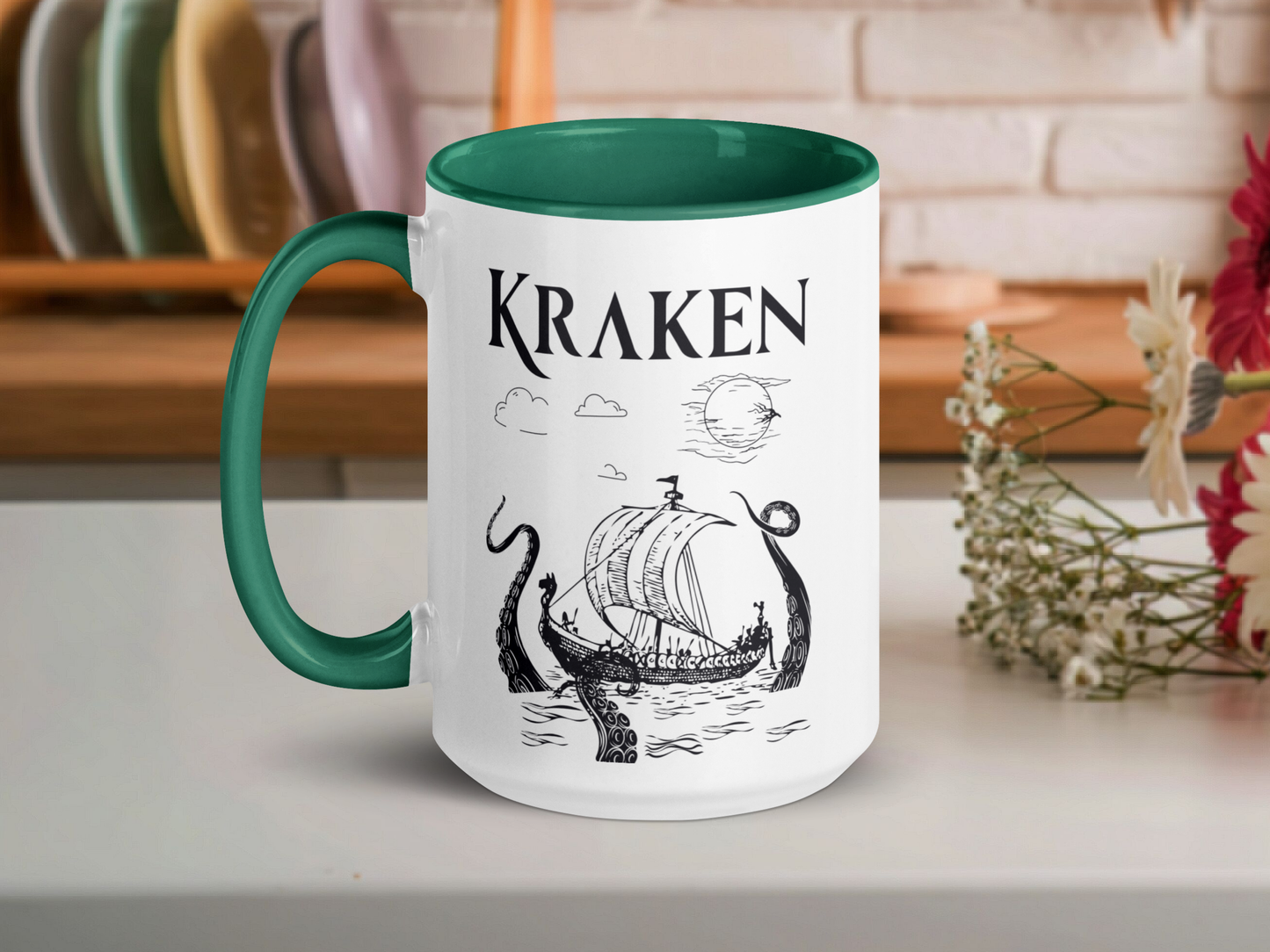 Viking Kraken Mug