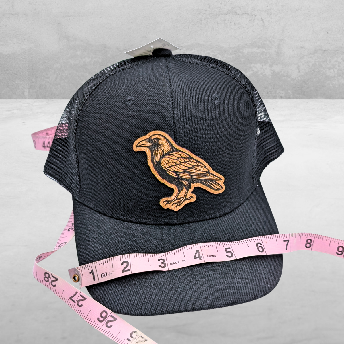 Raven Cork Patch Black Hat