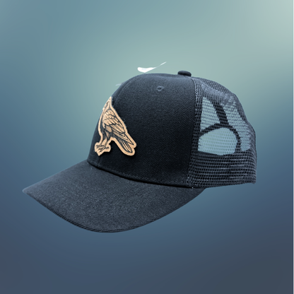 Raven Cork Patch Black Hat