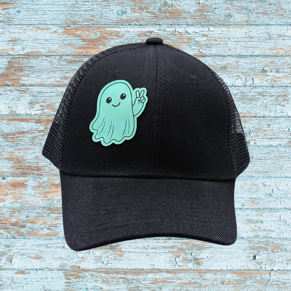 Spooky Peace Ghost Hat