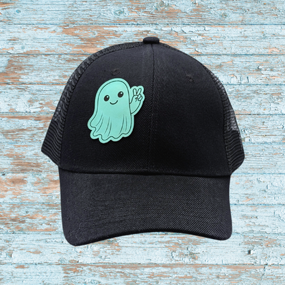 Spooky Peace Ghost Hat