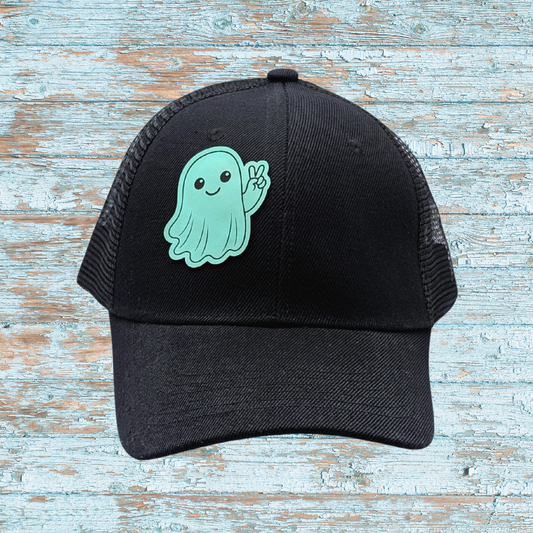 Spooky Peace Ghost Hat
