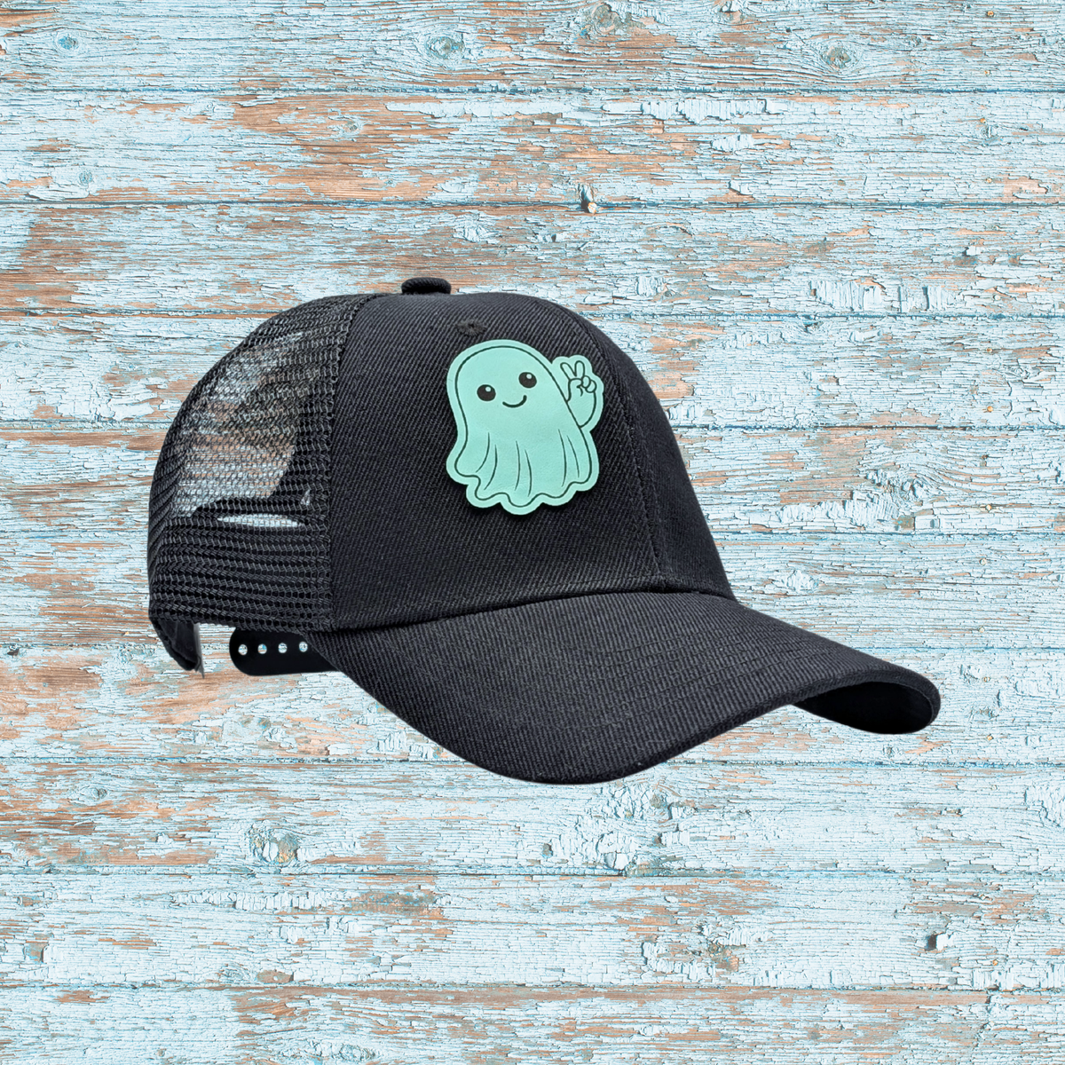 Spooky Peace Ghost Hat