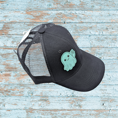 Spooky Peace Ghost Hat