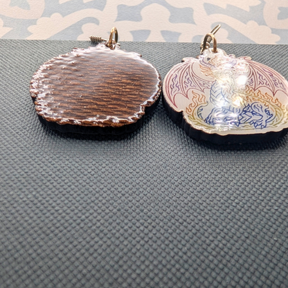 Fire Dragon Earrings