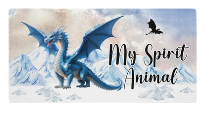 Ice Dragon Extended Gaming mouse pad