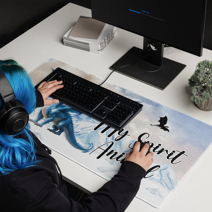 Ice Dragon Extended Gaming mouse pad