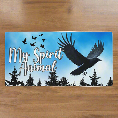 Raven Extended Mouse Pad 36x18