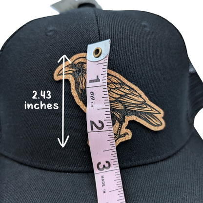 Raven Cork Patch Black Hat