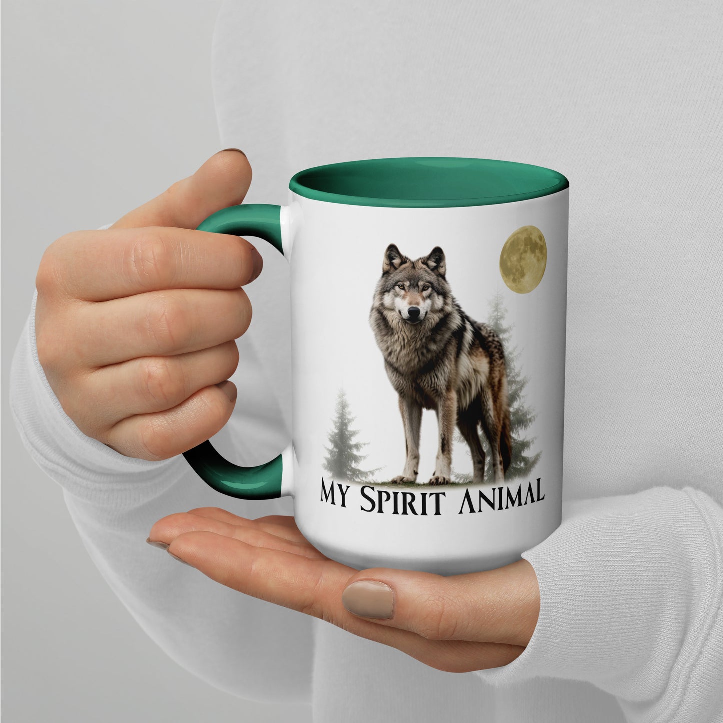 My Spirit Animal Wolf Mug